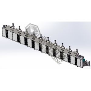 Cheap Multiple Chambers Roll To Roll Continuous Magnetron Sputtering Deposition System for sale