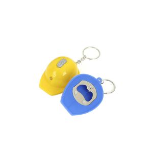 Hat Helmet Shaped Personalized Keychain Gifts Bottle Opener Keychain