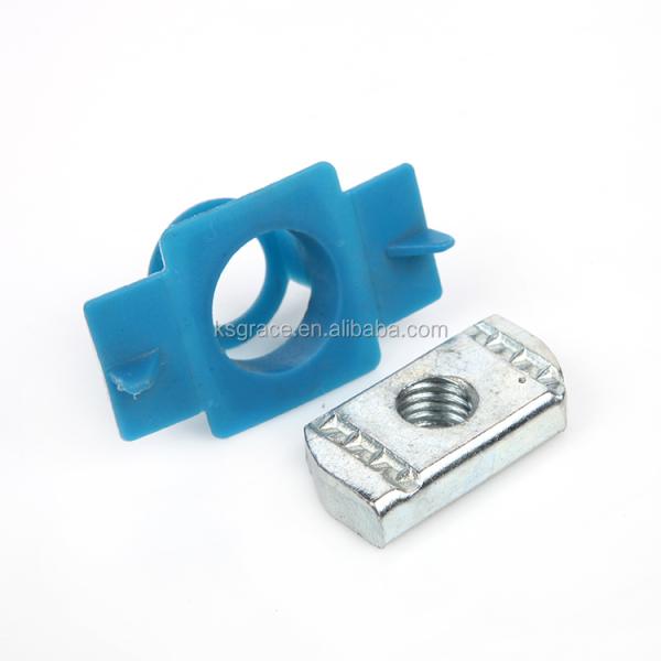 Carbon Steel Solar Channel Spring Nut Accessories Strut Fittings Spring Nuts