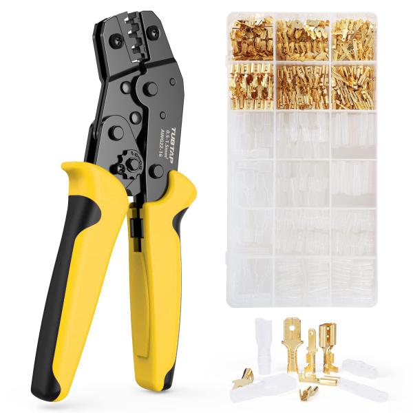 Quality Multifunctional Electrical Crimping Set , Automotive Crimping Tool For Pin Connectors wholesale