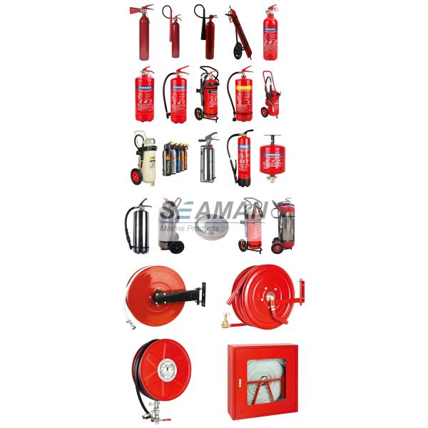 CCS / MED Portable 5 Kg Marine CO2 Fire Extinguisher Carbon Dioxide Stored Pressure