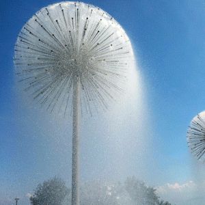 Cheap Program Controlled Sphere Dandelion Fountain Nozzle for sale