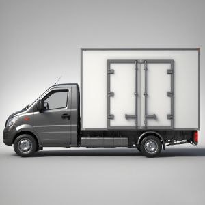 1.5 Ton Electric Refrigerated Mini Truck with 7-10 m³ Cargo Volume and -20°C