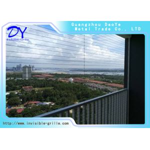 China Invisible Nylon Coating Stainless Wire Rope For Home Safety on sale