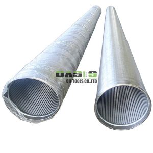 OD14" SLOT 1MM SS316L L5800mm of Wire Wrapped Screen with High Abreaction