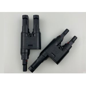 30A Solar Panel Branch Connectorr T Type CE Approved PPO Material