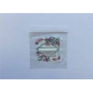 Colorful Custom Printed Ziplock Bags For Shop , Promotion Decorative Bags