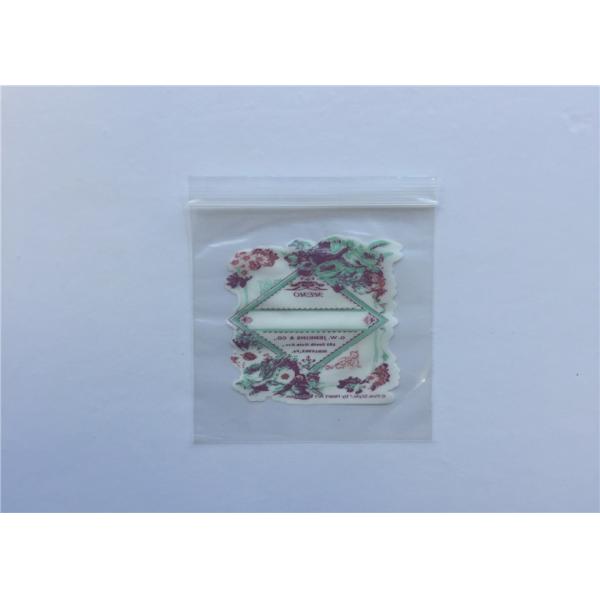 Colorful Custom Printed Ziplock Bags For Shop , Promotion Decorative Bags