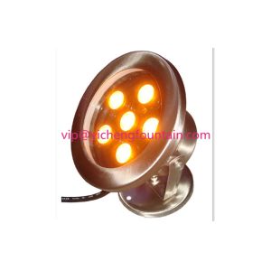 6W 12W 18W Led Underwater Fountain Lights Waterproof IP68 Fully SS Material
