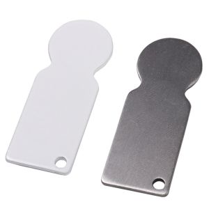 Sublimation Printing Blanks Sublimation Shopping Cart Coin Stainless Steel