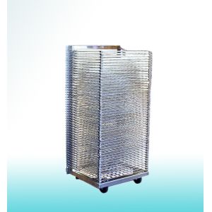 Screen printing drying racks