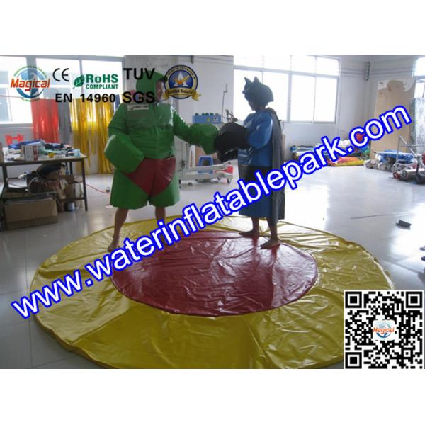 Quality Kids And Adults Inflatable Sumo Wrestling Suits / Foam Padded Sumo Suits wholesale