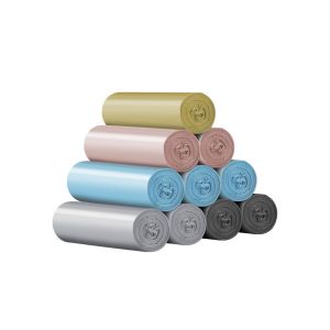 Cheap Custom 13 Gallon or Any Other Size Star Seal Trash Bags HDPE/LDPE/LLDPE in Black for sale