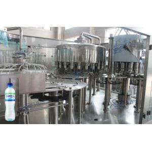 Full Auto Mineral Water Filling Machine 8000 Bottles Per Hour Speed