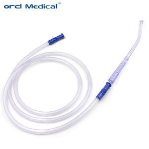 Cheap Latex-Free Disposable Sterile Yankauer Suction Set 1.8M-3.6M Sizes With CE Certified Ideal For OR &amp; Emergency Airway Suction for sale