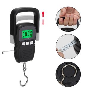 Portable LS115 Charging Electronic Scale Handheld Scale with Data Cable Luggage Scale Express 50kg Airport 10G Division