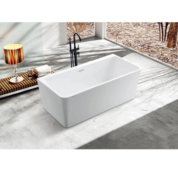 Quality Ergonomic Rectangle Stand Alone Tub Soaking Modern SP1833 OEM wholesale