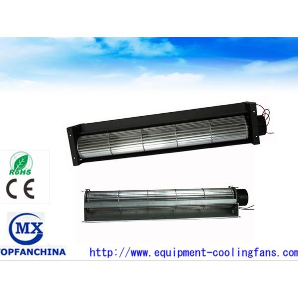 Sleeve and ball bearing Cross Flow Tangential Fan 60mm X 240mm High temperature