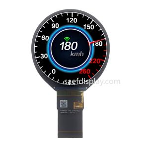 2.48 Inch TFT LCD IPS Circular Display 3SPI+18RGB Interface 480x480 Round