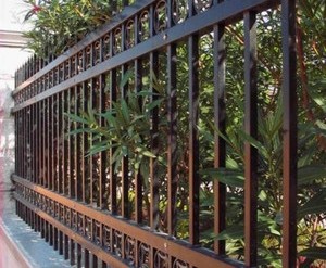 Anti Rust Decorative Iron Fence Panels Cast Iron Railing Multi Design
