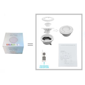 PAR56 Underwater Swimming Pool Light Bulb , Glass Pool Spa LED Light Bulb