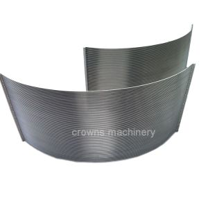 V Shaped Sieve Bend Dsm Screen Mesh Stainless Steel Fish Farming Wedge Wire