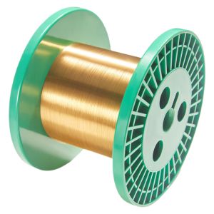 High Melting Point Ultra Fine Gold Plated Tungsten Wire Corrosion Resistance