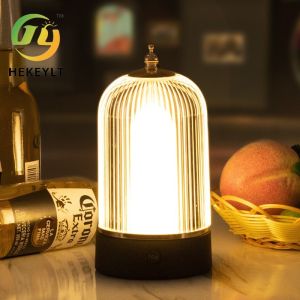Rechargeable LED Bar Lamp Table Light Nightlight Creative Restaurant Ambiance