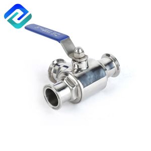 Sanitary Quick Installed Manual Pneumatic Casting Ball Valve
