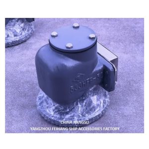 CAST IRON MARINE TANK AIR VENT HEAD533HFB-50A WITH SUS316L FLOATER NBR GASKET 0