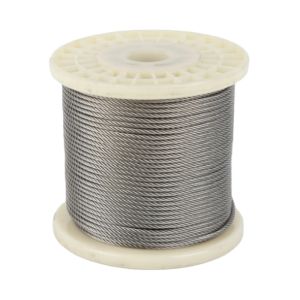 Polished Finish 7X19 16mm 304 Stainless Steel Wire Rope for Building Mater 3.1