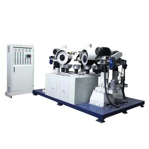 6 Grinding Head Mirror Polishing Machine Rotary Buffing For Metal Lock Panel