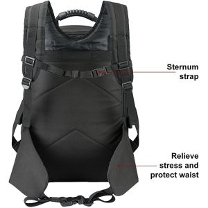 Silkcreen 1000d Nylon Tactical Backpack For Travel With Handle