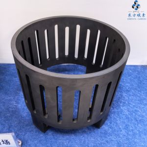 Polycrystaline Silicon Graphite Blocks Dark Grey 50 Mpa Flexural Strength