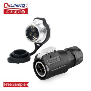 China CNLINKO LP16 Power Function signal Generator Male Female Series Waterproof 3 Pin Aviation Industrial Power Connector 10A 400V on sale