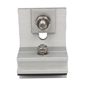 Aluminum Brick Wall Support Systems With Anodizing And Spraying For Easy