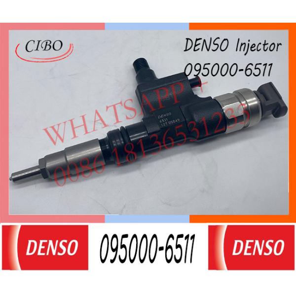 Quality Diesel HINO N04C Engine Injector 095000-6511 095000-6510 For DENSO Common Rail wholesale