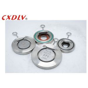 Stainless Steel Swing Check Valve Thin Pattern EPDM Seal