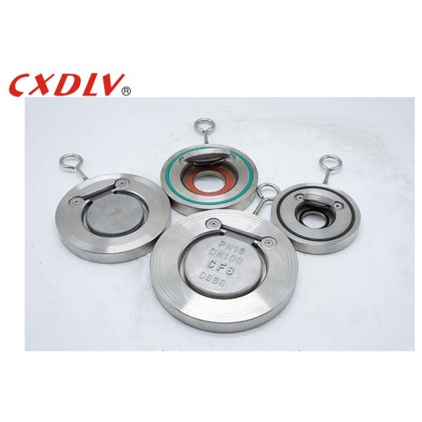 Quality Stainless Steel Swing Check Valve Thin Pattern EPDM Seal wholesale