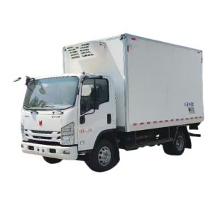 China China Factory Customized QingLing NiKa Refrigerator Truck Diesel Freezer Food Meat Transport Container Refrigerated Box Truck on sale