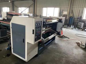 China OPP PVC Paper Slitter Film Cutting Machine Paper Roll Slitting Machine 5KW on sale