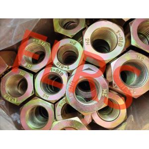 1-3/8" Alloy Steel Gr 2H Bichromate Coated Heavy Hex Nut For Flange Bolt