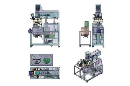 Quality Three Phase Toothpaste Manufacturing Equipment With Hydraulic Lifting Function wholesale