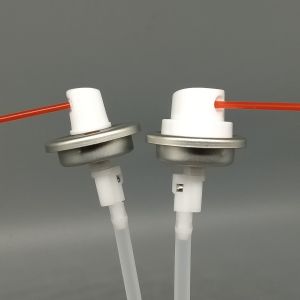 Precision-Engineered 360-Degree Aerosol Valve with Safety Lock Actuator for