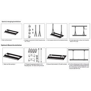 2ft 220w led high bay white Linear LED High Bay Light , warehouse high bay,