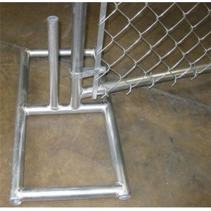 Security Construction Civil Projects Diamond Chain Link Fence American Temporary