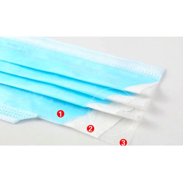 Anti Electrostatic Disposable Surgical Masks Non - Allergic Environment Friendly