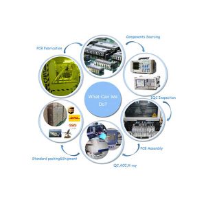Customized HDI FR4 HASL-LF ENIG Single Layer PCB Board 35um Copper with UL ISO