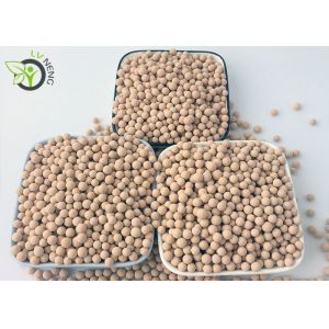 Sphere Molecular Sieve Desiccants Zeolite Clay Binder Sodium Ions Low Concentrat