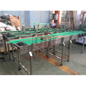 Industrial Filling Capping And Labeling Machine With Belt Conveyor System